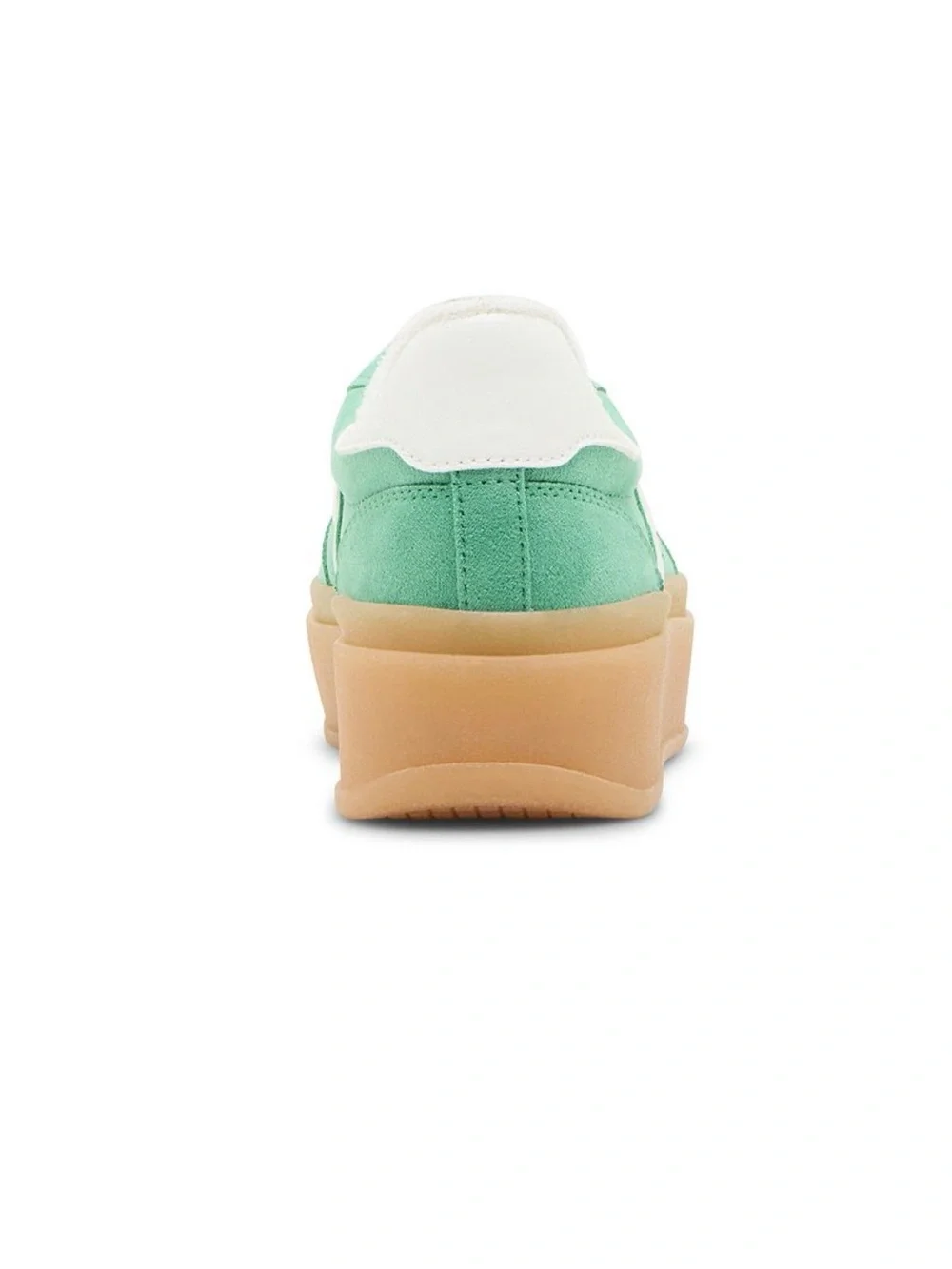Madden Girl Mint Green Platform Sneaker with White Accents